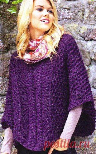 Почно спицами / Вязание спицами / Вязание для женщин спицами. Схемы