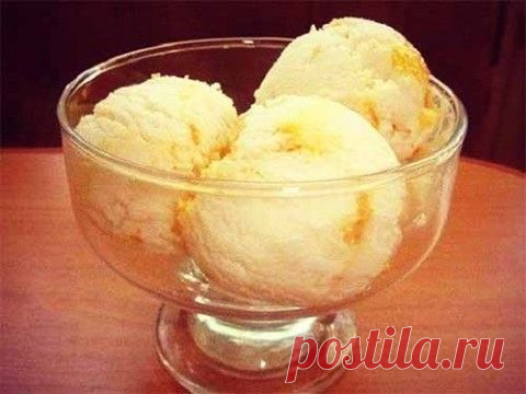 Мороженое из творога с бананами | Домашняя кулинария