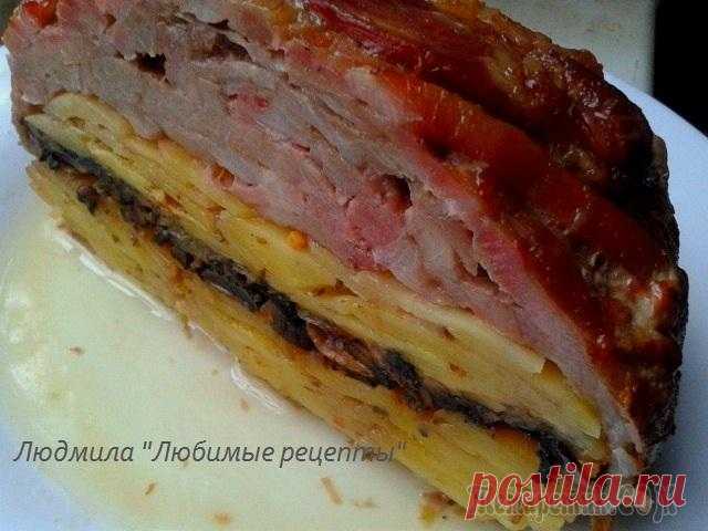 Мясной пирог для любимых