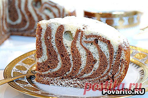 Кекс Зебра в мультиварке Redmond » Povarito.Ru - Рецепты. Блюда. Вкусные решения. Пошаговые фото-рецепты