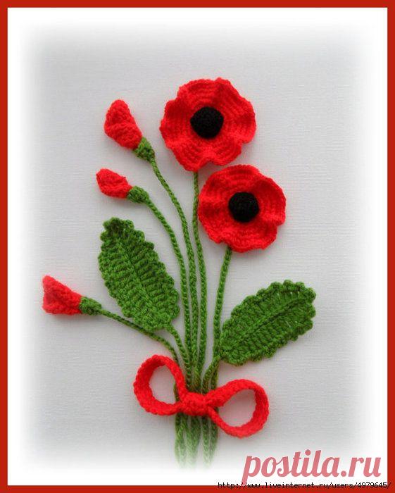 КРАСИВЫЕ ЦВЕТЫ - МНОГО ИДЕЙ И СХЕМ