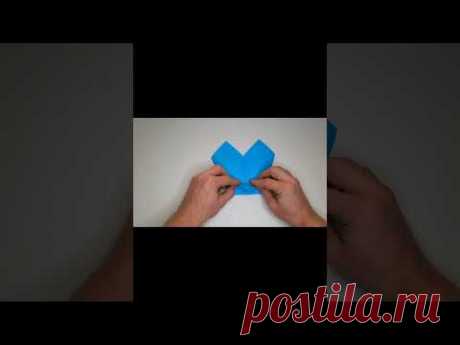 Как сделать самолётик из бумаги для детей очень просто