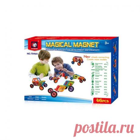 Магнитный конструктор 46 деталей, цена 380 грн., купить в Харькове — Prom.ua (ID#539884753)