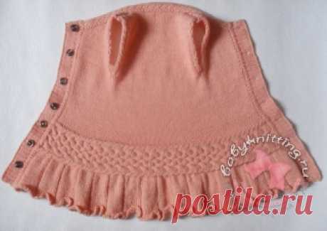 Кардиган/сарафан с косами для девочки 4-5 лет спицами. | Вяжем для самых маленьких! Дневник вязания Владимировой Татьяны.