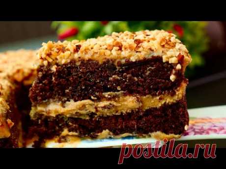 Торт "Орешек" с Варенной сгущенкой