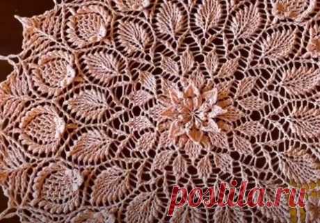 Crochet Mandala LORA Rows 29-31