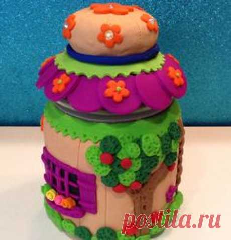 Polymer Clay Jars Polymer Clay Decorative Jar