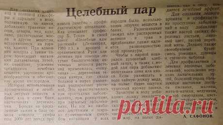 Целебный пар