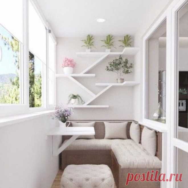 Балкон в хрущевке дизайн - Крутые идеи