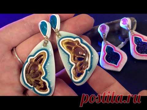 Мое последнее видео? Полимерную глину можно запекать со смолой? Роскошная искусственная керамика.