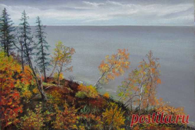 Живопись пастелью - рисунок мягким материалом