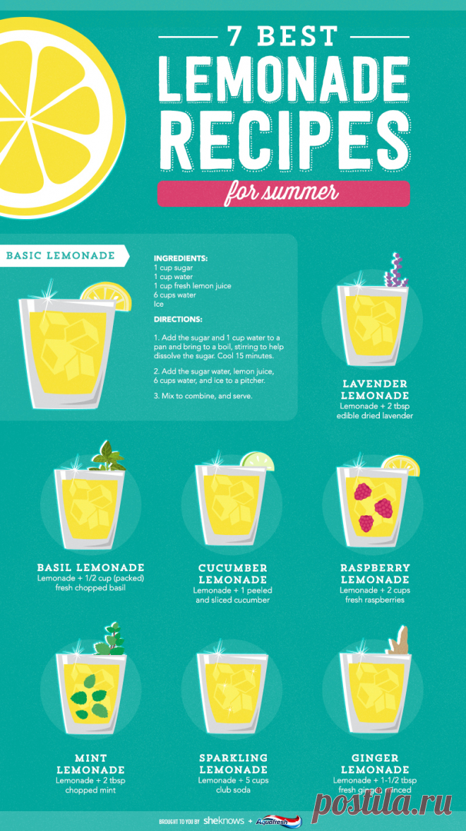 8 Delicious lemonade recipes for summer