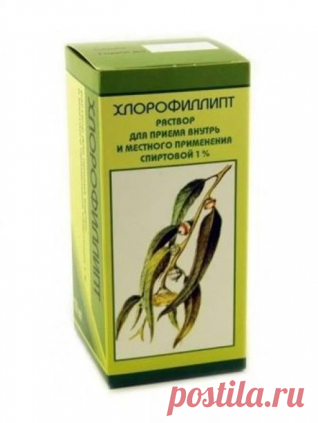 Раствор «Хлорофиллипта» — от ангины до грибка стопы!