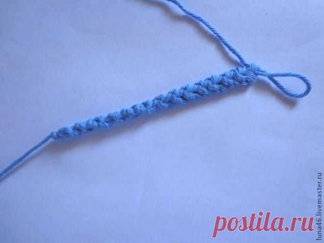 Вязание витого шнура крючком - Ярмарка Мастеров - ручная работа, handmade