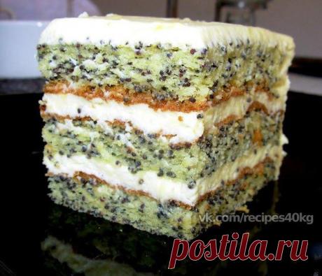 🔹Творожно-маковый диетический торт🔹 / Всё за еду!