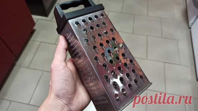 Жена хотела выбросить старую тёрку, но я наточил её за минуту Как наточить терку?