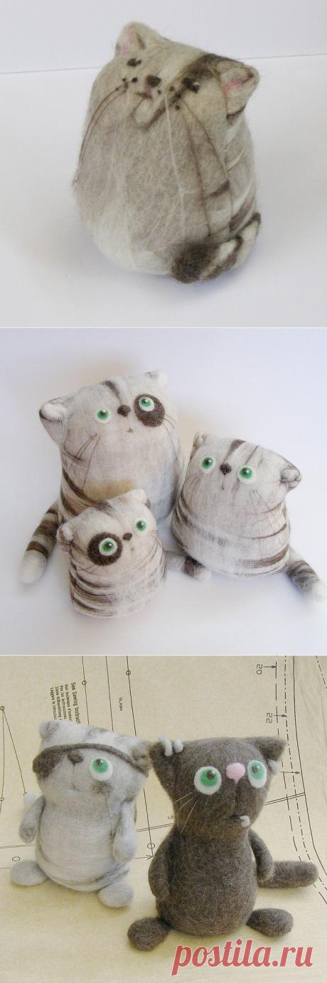 игрушки коты от fingtoys