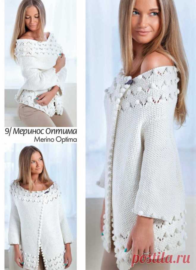Модели спицами из Троицкой пряжи от Олеси Данилюк и мои работы из Троицкой пряжи | Ирина СНежная & Вязание | Дзен