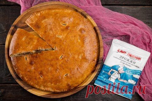 Рецепт пирога с капустой и грибами