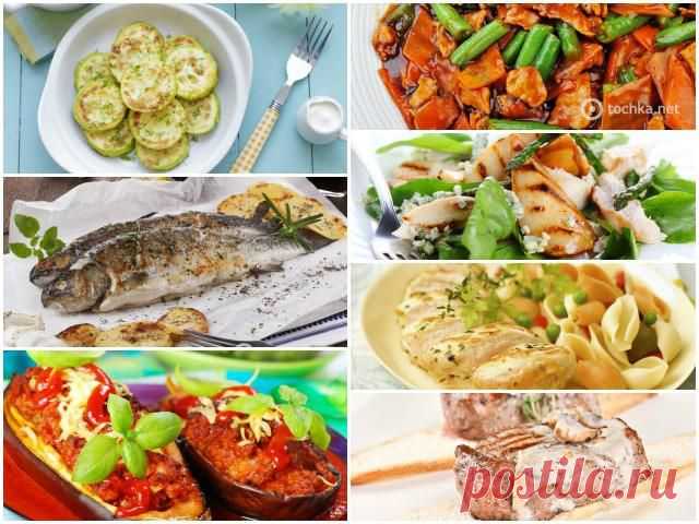 7 ужинов: вкусное меню на неделю - tochka.net