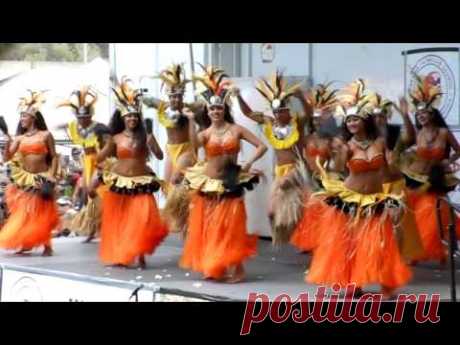 Tahitian Dance Lokelani's Rhythm of the Islands At Ho'olaule'a Lawndale 2013