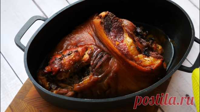 Мясо на Новый год. Свиная рулька можно есть губами | Ольга Матвей | Готовить Просто | Яндекс Дзен