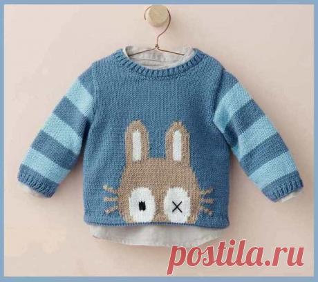 Озорные петельки: Пуловер &quot;Моя зайка&quot;