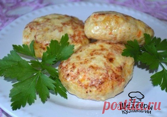 КОТЛЕТКИ-ОБМАНКИ ИЗ КУРИЦЫ И МОРКОВИ.