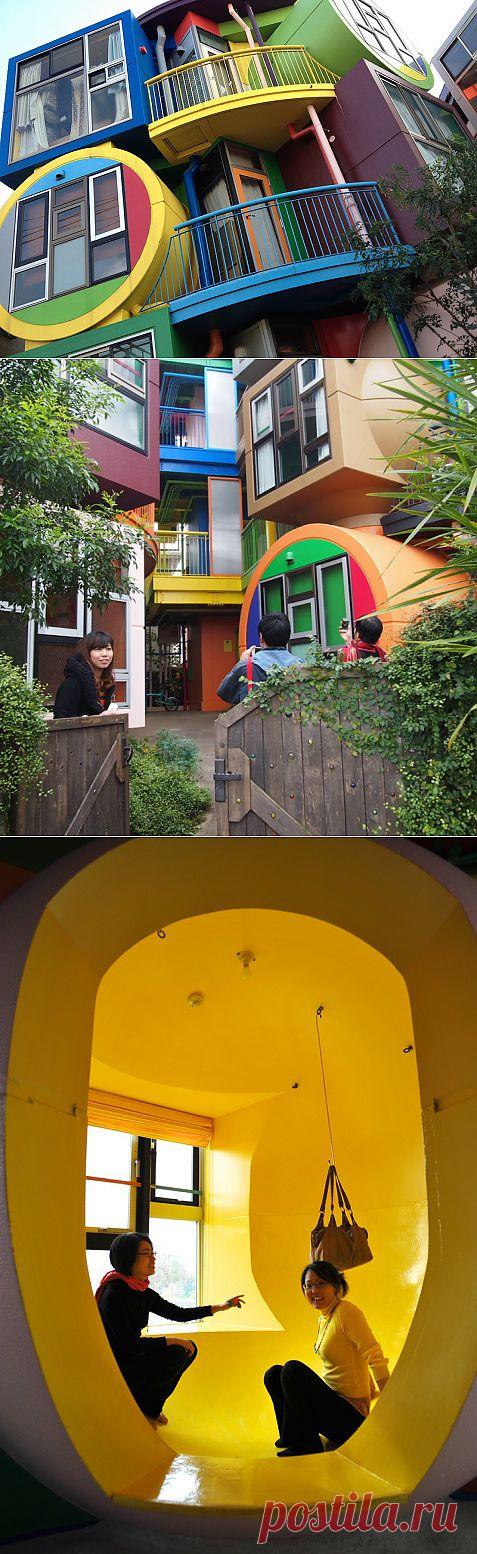 Жилой комплекс в Японии, меняющий судьбу (27 фото)