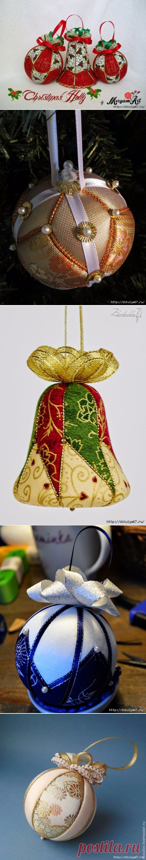 НОВОГОДНИЕ ИГРУШКИ В ТЕХНИКЕ КИМЕКОМИ. ВИДЕО МК - запись пользователя Наталья (Наталья) в сообществе Новый год в категории новогодние подарки,поделки и костюмы