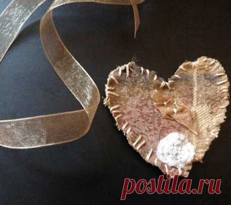 eco upcycled little gift ecru rustic stitchery gift от kateblossom