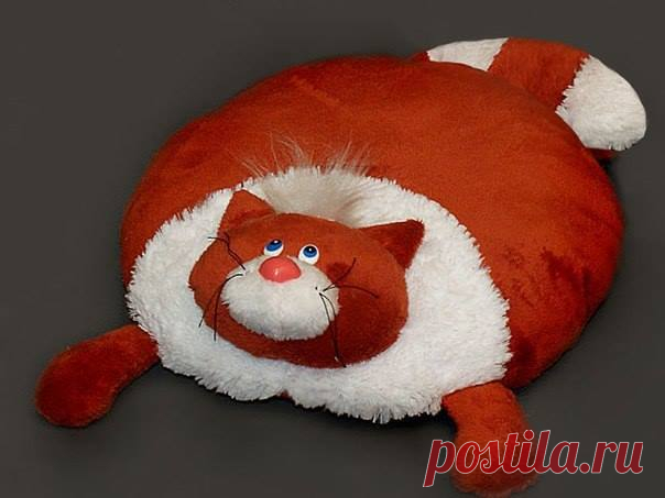 (2) Море идей - рукоделие, декор дома, поделки и hand made. Милые подушечки-кошечки для тех, кто любит пушистиков, но не может их завести