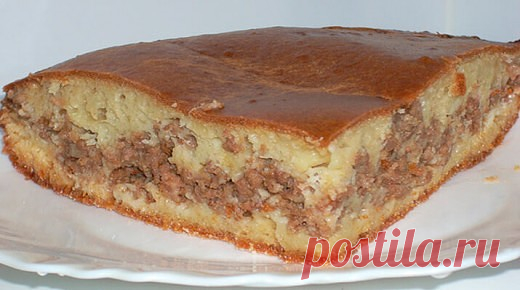 Пирог с фаршем