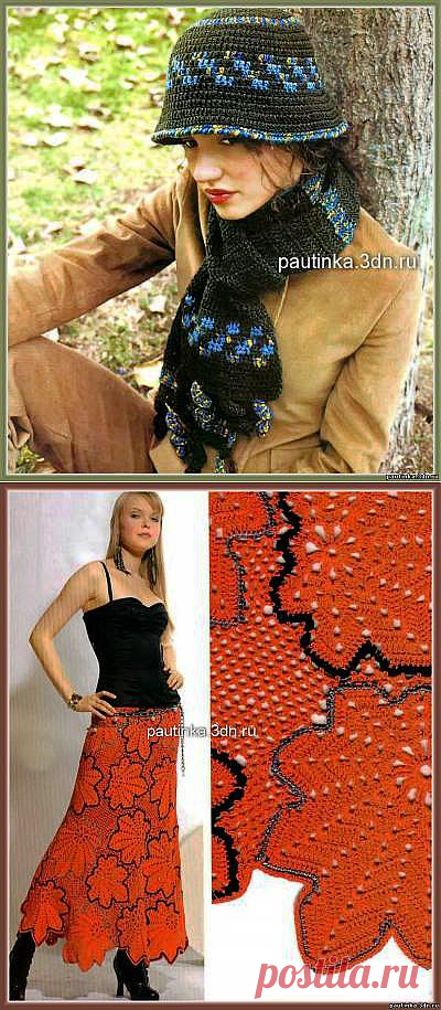 Уроки вязания крючком - Вязание крючком, мотивы, схемы для вязания крючком