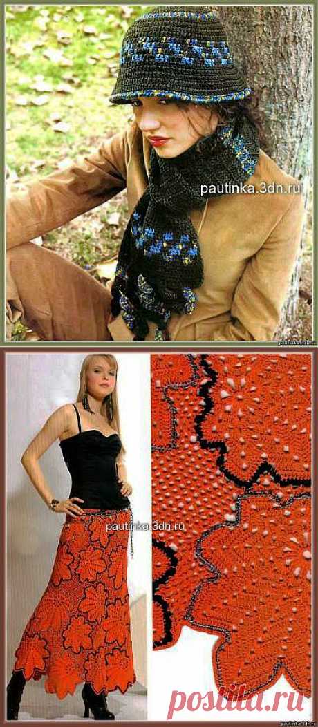 Уроки вязания крючком - Вязание крючком, мотивы, схемы для вязания крючком