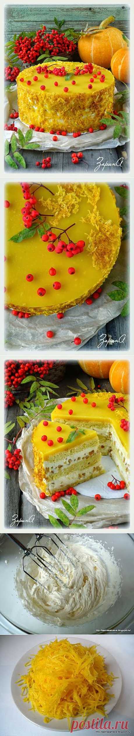 SWEET DREAMS: Десертный тыквенный торт.