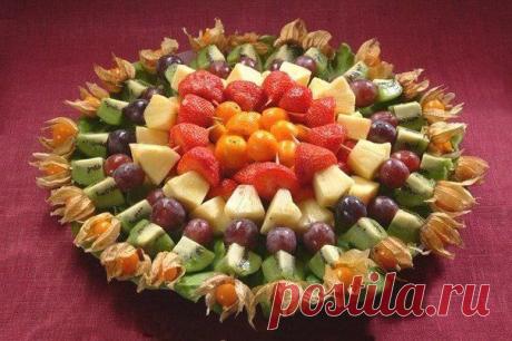 Варианты закусок на шпажках