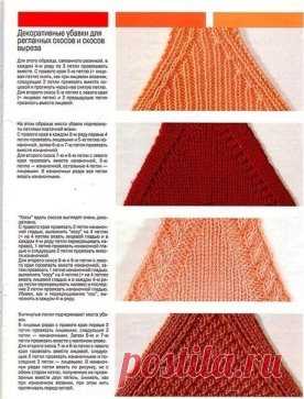Убавление петель