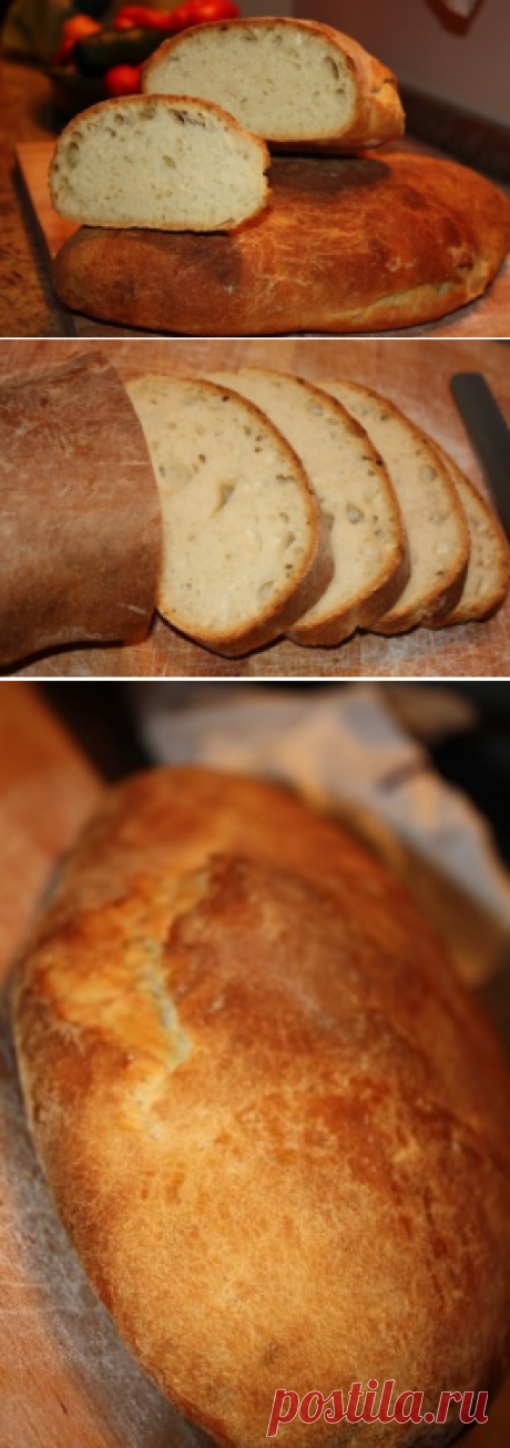 Хлеб венгерский, очень вкусный : Хлеб, батоны, багеты, чиабатта