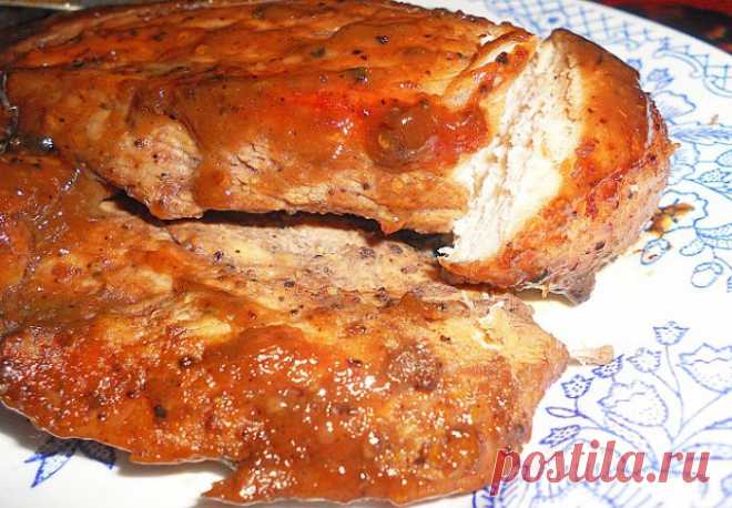 Запеченные куриные грудки