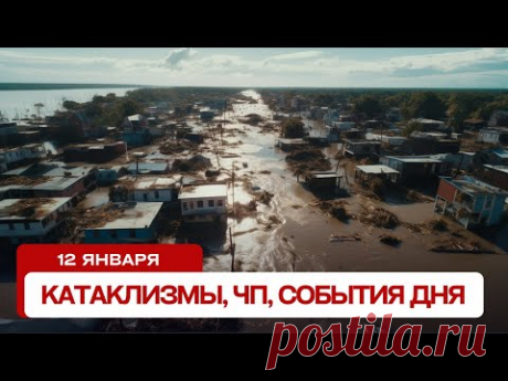 Новости сегодня 12.01.2024. Катаклизмы за день, ЧП, события дня.