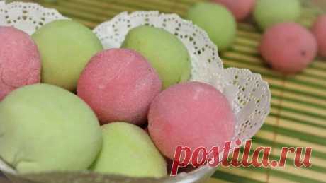 Японские пирожные МОТИ (мочи), рецепт популярного японского десерта Mochi в домашних... - поиск Яндекса по видео