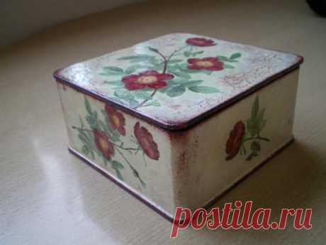 Шкурное дело (декупаж коробочки) 

 


Итак, по порядку:1. Обычная заготовка, шкатулка. Собираем все нужные материалы: грунт (или акриловую краску), салфетки, кисти, и конечно же шкурку, героиню сегодняшнего сериала.Сначала шкурим, з…