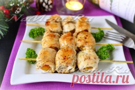 Куриные шашлычки на шпажках: рецепт с фото