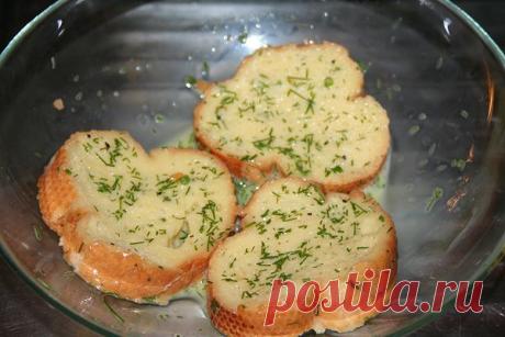 Гренки с помидорами и сыром - Простые рецепты Овкусе.ру