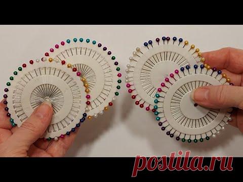 Старые БУЛАВКИ С ГОЛОВКАМИ - сокровище!!Никогда Не Догадаетесь,Что Я Сделала.поделки день матери diy