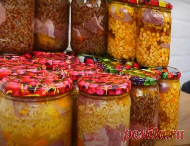 Домашняя каша с мясом: делаем интересную заготовку - Вкусные рецепты - медиаплатформа МирТесен