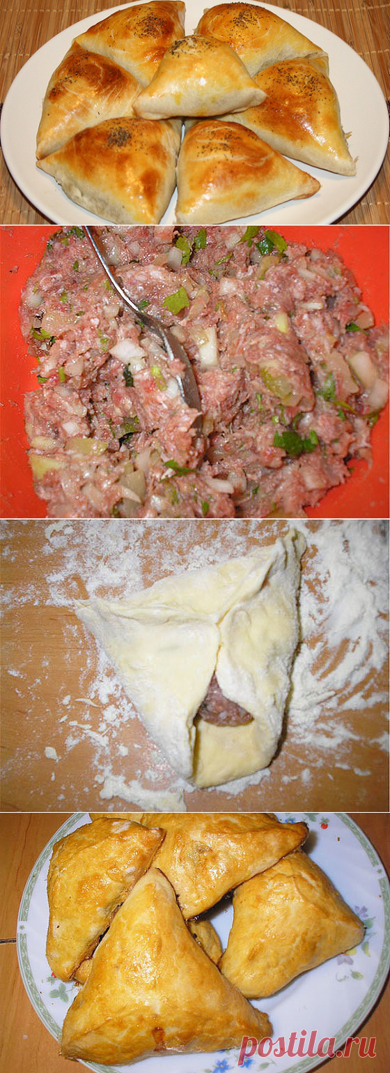 Cамса — те же печеные пирожки, но с неповторимым восточным вкусом и ароматом.