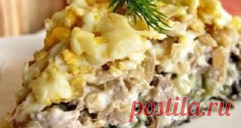 Фирменный салат минского ресторана «Орландо»