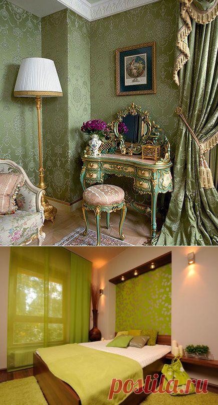 Фисташковый цвет в интерьере Вашей квартиры